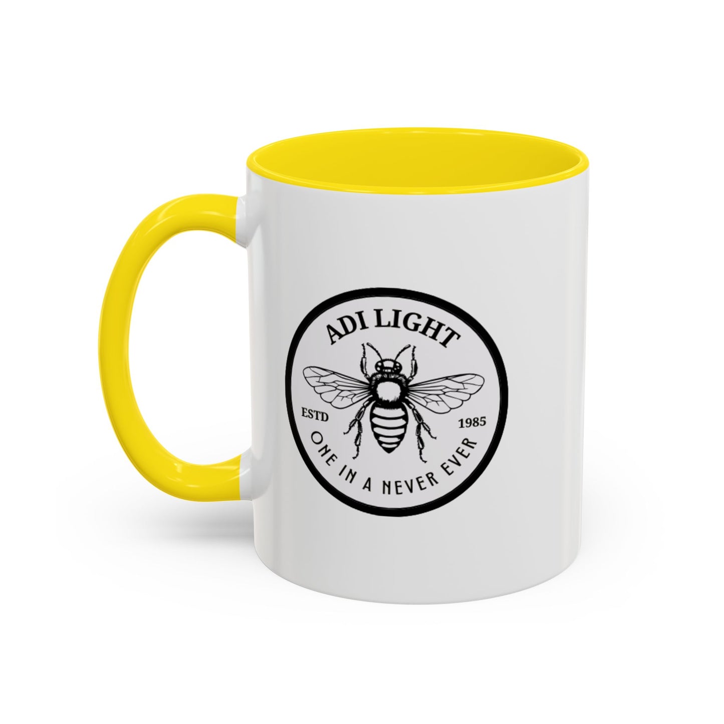 Bee Themed Accent Coffee Mug - Perfect Gift for Bee Lovers and Tea Enthusiasm