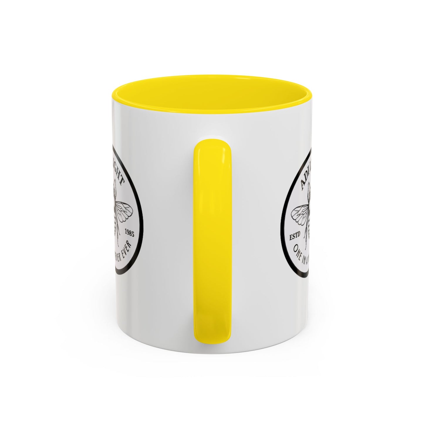 Bee Themed Accent Coffee Mug - Perfect Gift for Bee Lovers and Tea Enthusiasm